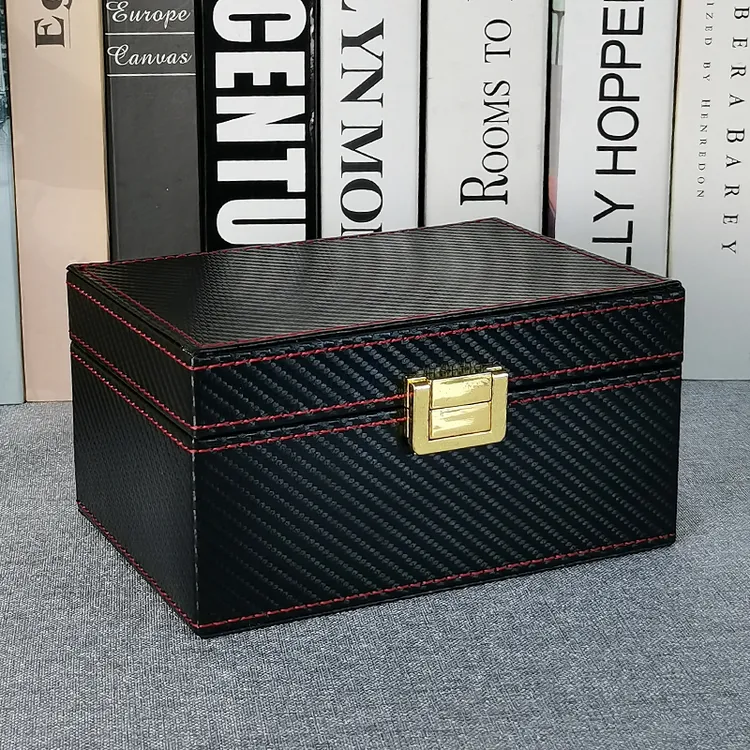 皮革手机信号阻断 RFID电磁屏蔽盒汽车钥匙防复制防GPS定位防偷扫