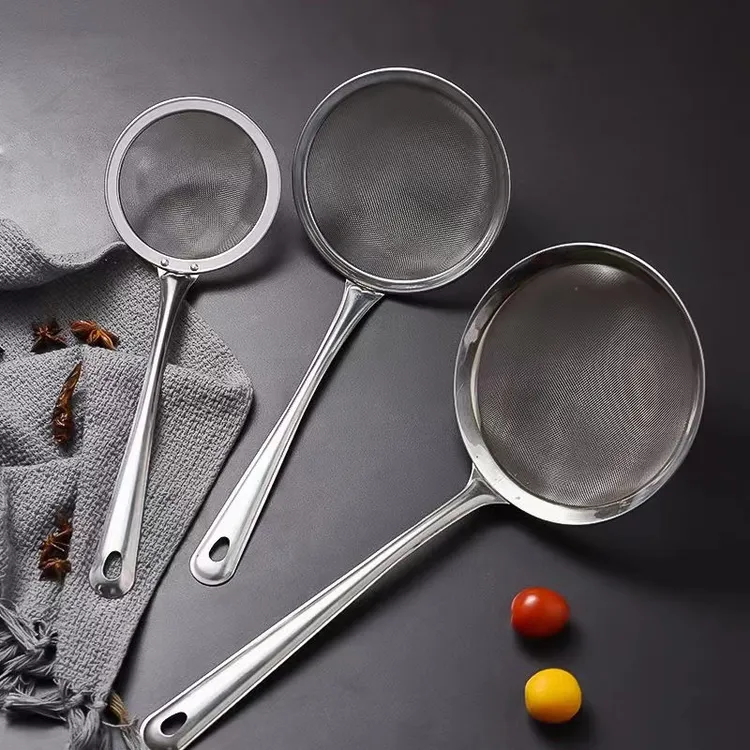 不锈钢网漏勺家用厨房用品豆浆渣果汁过滤网大号