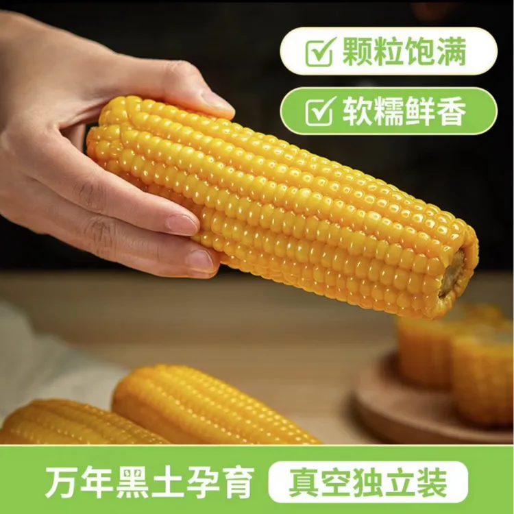（试吃两根）东北糯玉米混合装10支单支180-190g(整箱3.6-3.7斤）
