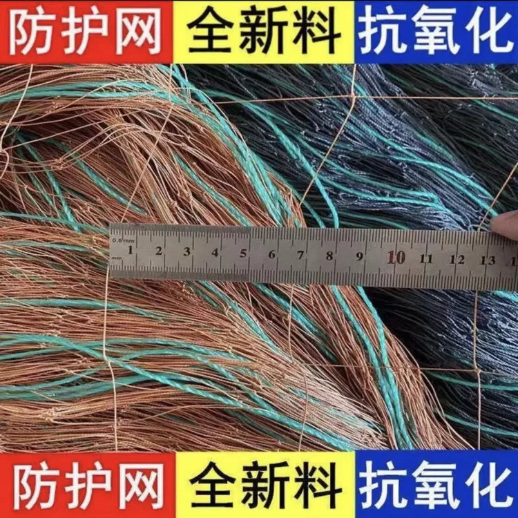 农用防护网鸡网养殖兔网网渔网种植网轮胎线防户外尼龙地捕网果园