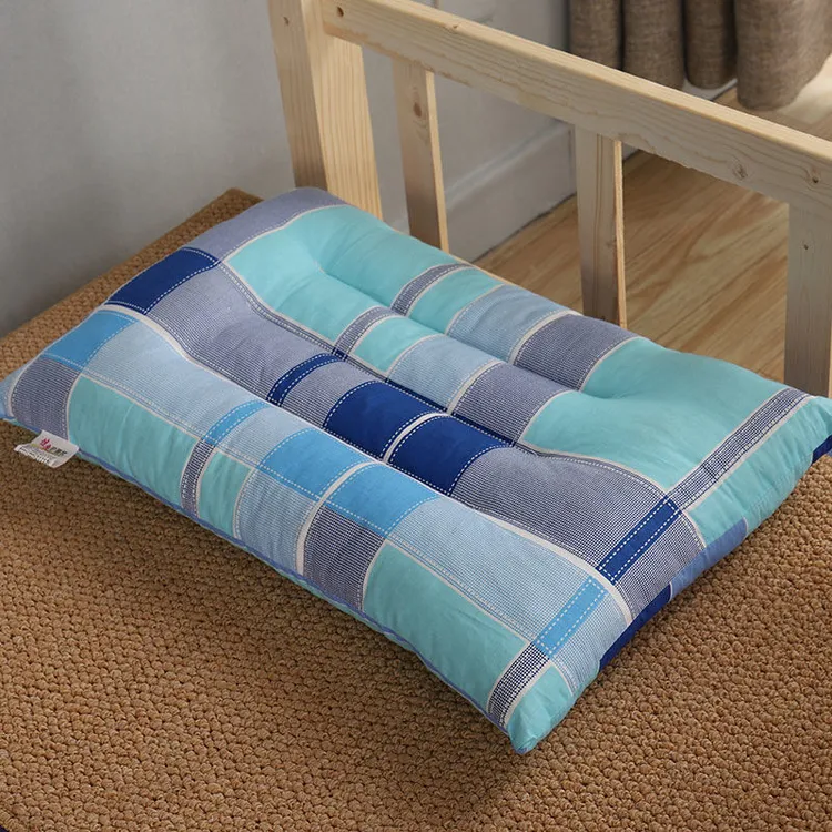 学生专用护颈枕芯宿舍单人枕头纯棉男生一只住校必备单个装枕头芯