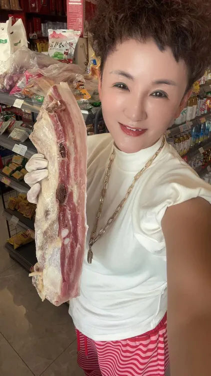 嘉善农家土猪咸肉五花肉3斤起拍