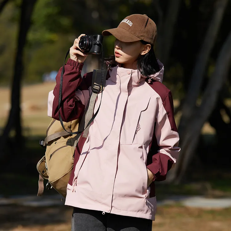 秋冬新款三合一冲锋衣外套男女可拆卸户外旅行防风防水保暖滑雪服