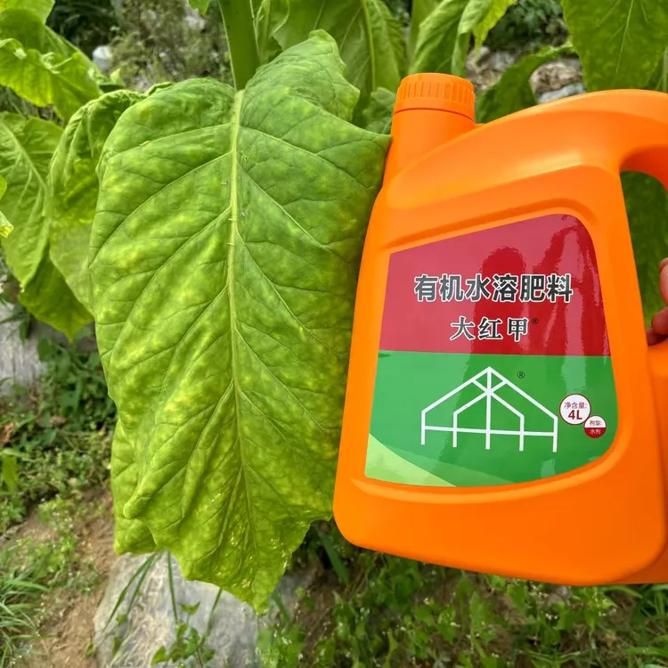 正品大红甲4升装提质增产拉长增厚叶片自然分层落黄