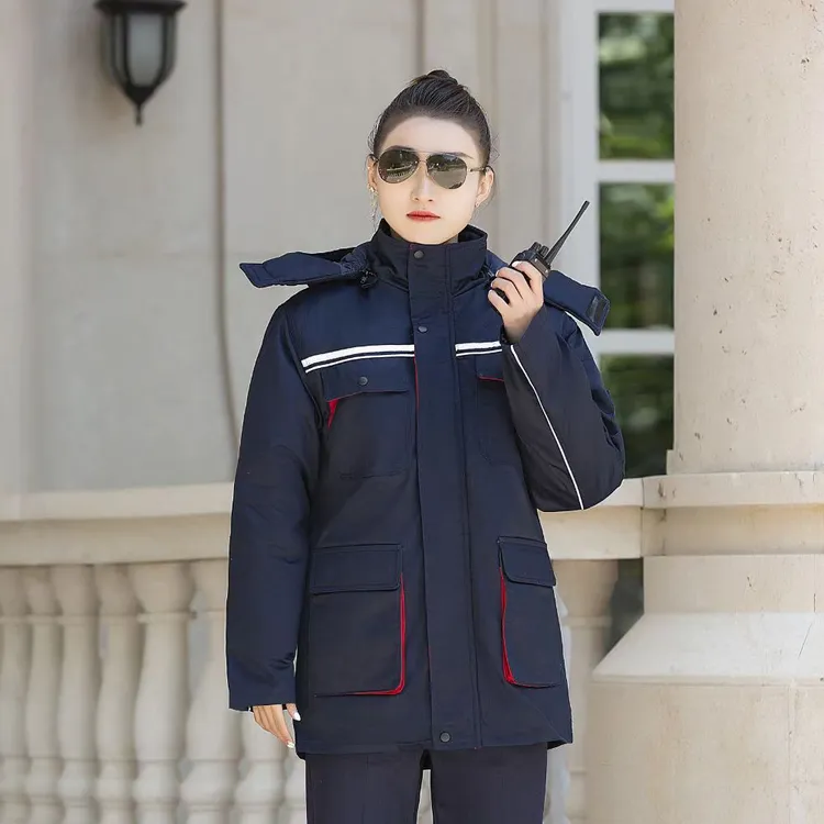 东北防静电加厚保暖工棉衣冬季中长款内胆可拆卸室外防风防寒定制