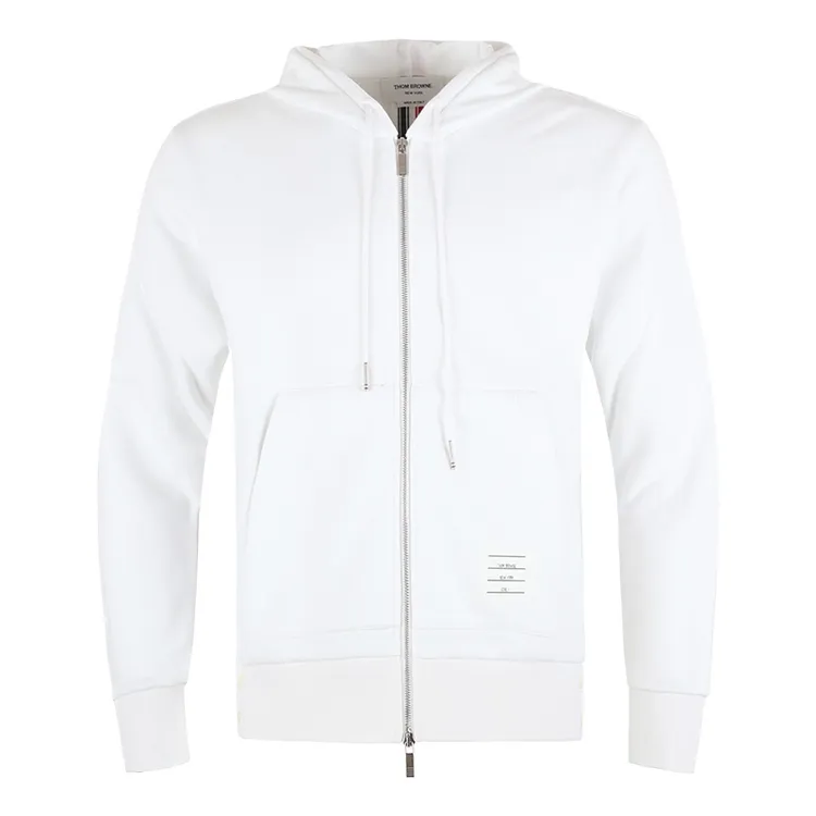 THOMBROWNE/汤姆布朗男大兜帽竖条纹运动衫卫衣外套MJT153A 03377