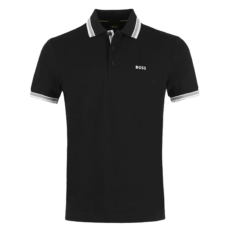 HUGO BOSS/雨果博斯 男士翻领短袖POLOT恤衫 50469055