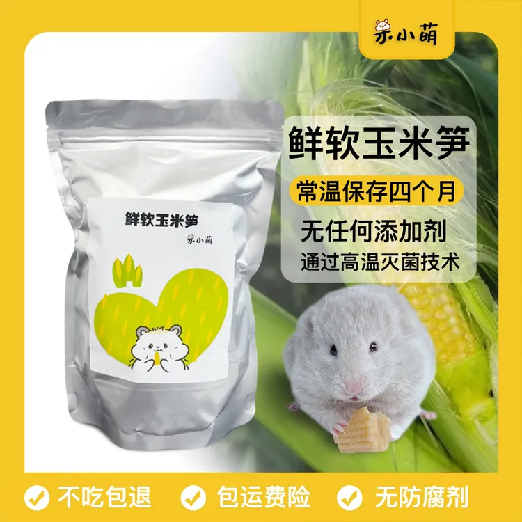 小宠鲜玉米笋零食可口金丝熊仓鼠零食