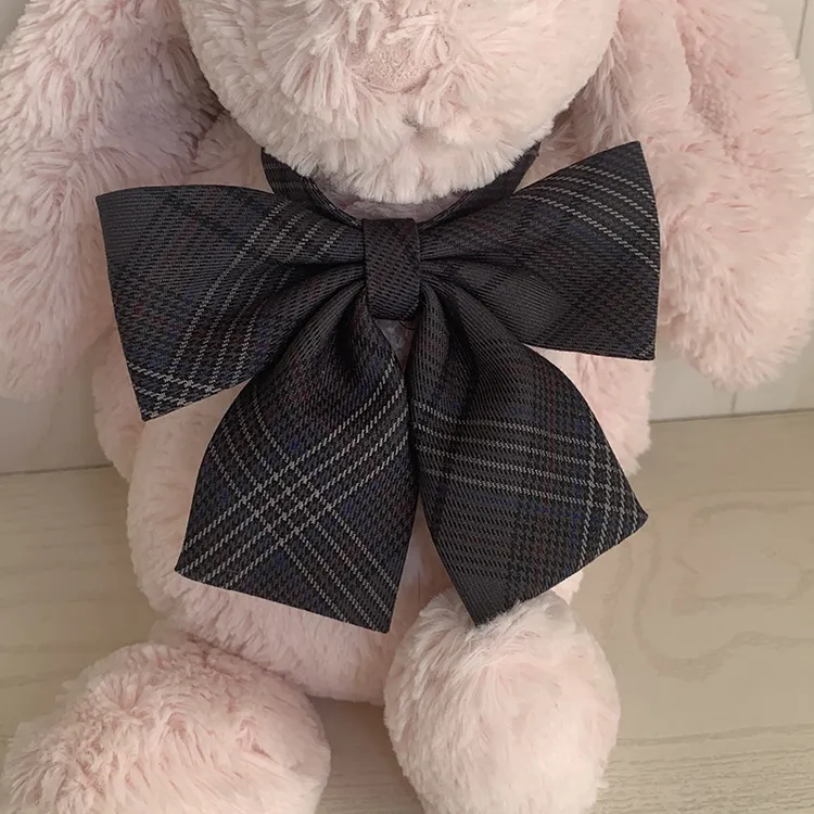 凛凛/沧夏/松蓝/小田绫领结/jk格裙蝴蝶结背带平角羽根领结合集