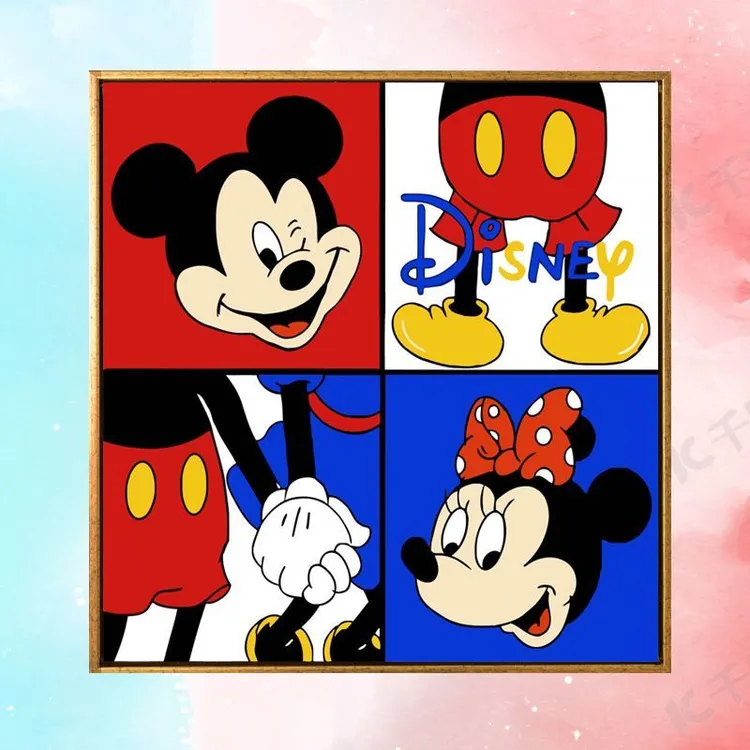 （真心易画）数字油画diy手工填色涂色画儿童手绘填充装饰挂画送礼