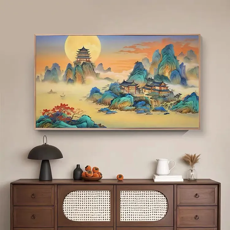 纯画布大尺寸合集款Ⅱ真心数字油画diy油画填色涂色手工艺术装饰画
