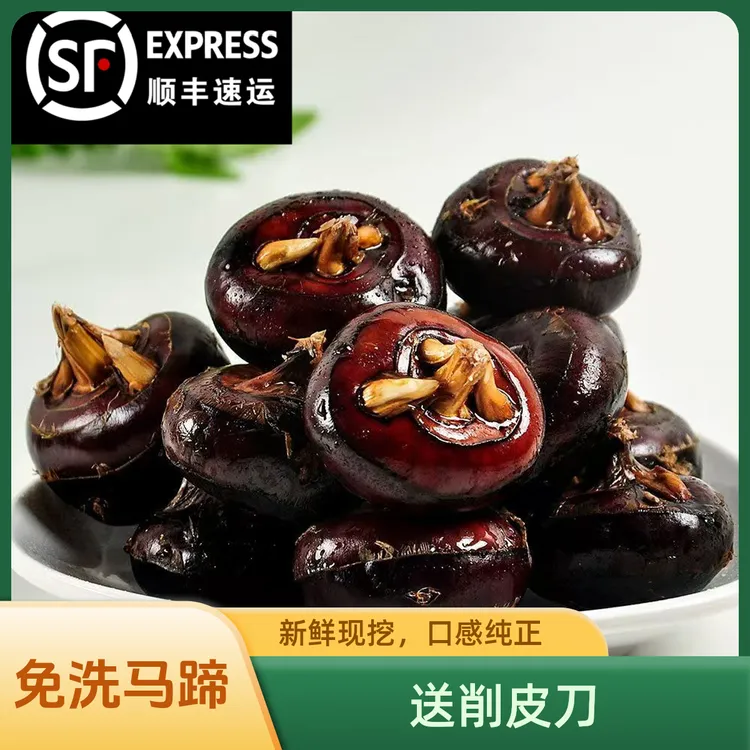 【顺丰包邮】免洗新鲜马蹄荸荠脆甜多汁地栗地梨蔬菜大果3/5斤