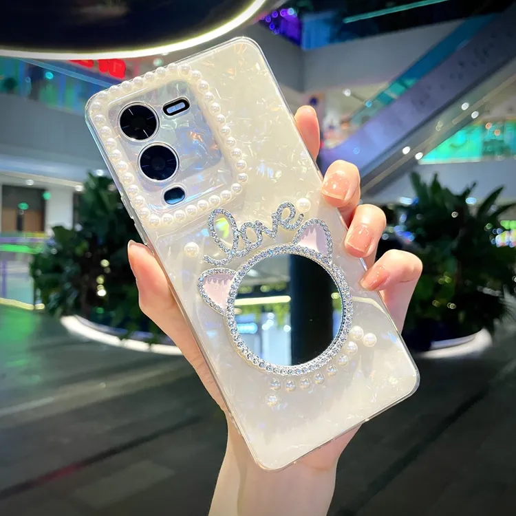 vivo s15系列创意手机壳s15pro时尚diy手机壳s15e彩纹带镜防摔壳