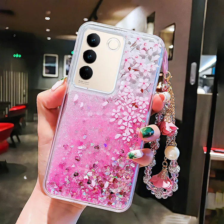 vivo s16系列创意手机壳s15pro防摔s16pro时尚s12女款挂绳手机壳