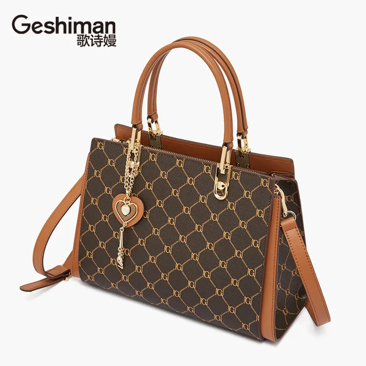 歌诗嫚品牌轻奢手拎包潮流气质欧美女时尚单肩百搭斜跨肩包手提包