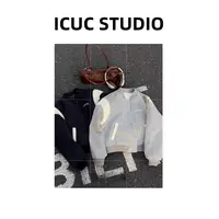 ICUC定制- 【美式街头加厚棒球服外套】秋冬时尚显瘦百搭外套887