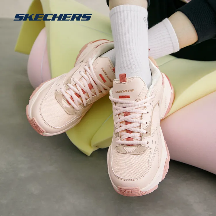 【踏云蔷薇】斯凯奇女鞋运动鞋跑鞋透气机甲新款老爹鞋秋冬149916