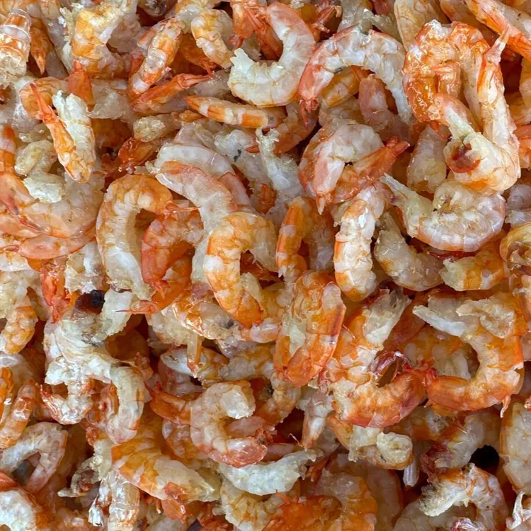 野生手工剥壳鲜晒麻虾