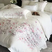 丽家平！巴黎春天 线下100（50*50）天丝棉磨毛四件套兰精LF天丝棉床