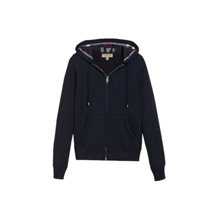 全新未使用 BURBERRY/博柏利 Q现货战马标拉链连帽外套   4015558