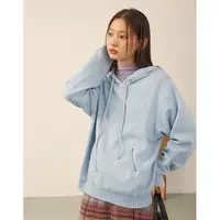 章鱼家【连帽针织】纯色百搭卫衣宽松休闲针织衫上衣春季octopus