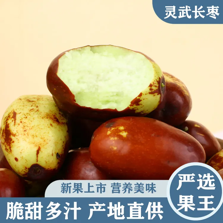 【顺丰快递】产地直发 脆甜可口灵武长枣 甜枣  枣子 红枣 皮薄送礼