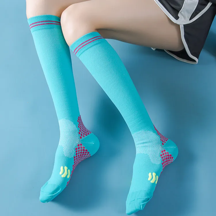 2双装压缩小腿袜男女同款专业运动跳绳速干透气跑步春夏压力袜