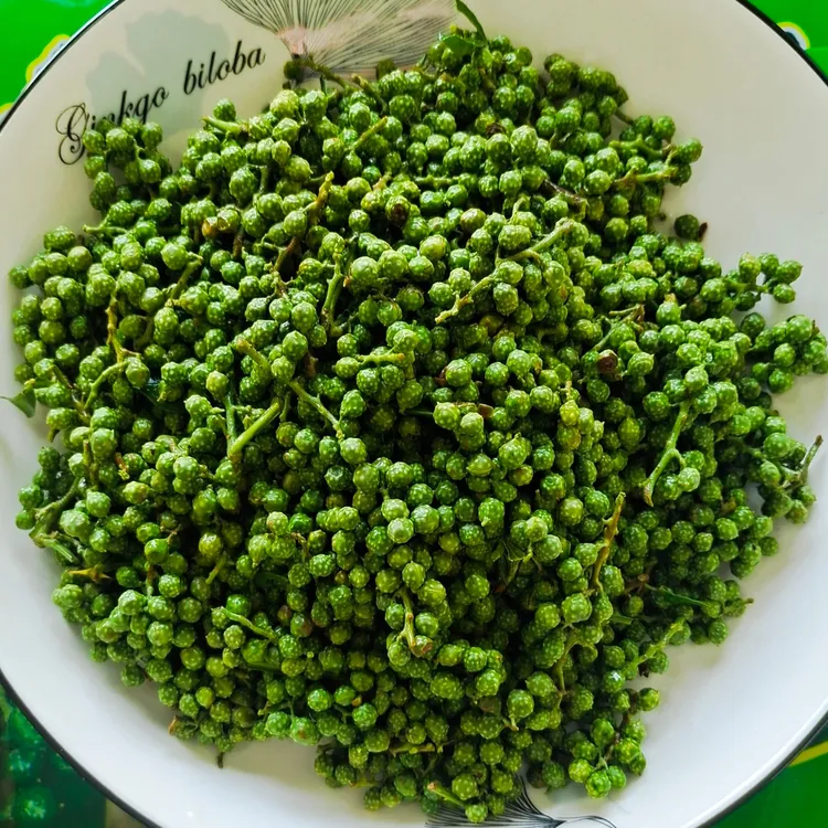 平昌保鲜青花椒真空包装350gx2袋优质花椒麻香十足麻椒鸡麻椒鱼