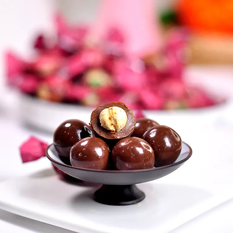 俄罗斯进口榛仁果仁夹心巧克力糖果喜糖年货休闲零食