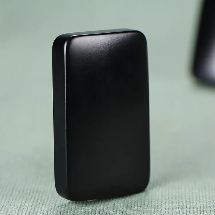 【终身质保】正品新疆和田玉墨玉平安牌面包正宗男女款大尺寸无事牌