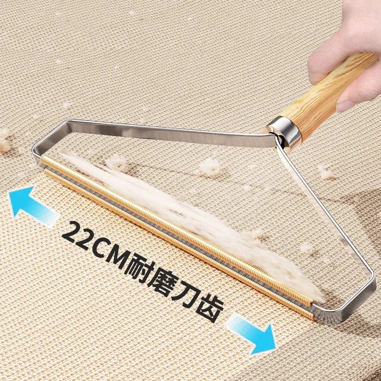 家用粘毛器手动刮毛器大衣起球除毛剃毛刀床上头发猫狗毛清理神器