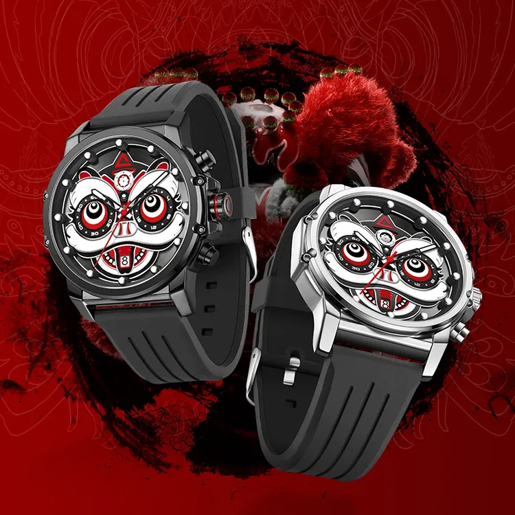 匹克PEAK【全新上市】男款手表个性潮流学生腕表时尚百搭防水夜光表