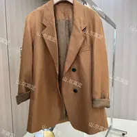 山.尔【向卿】纸片人老钱亚麻透气春夏款高奢西装#66