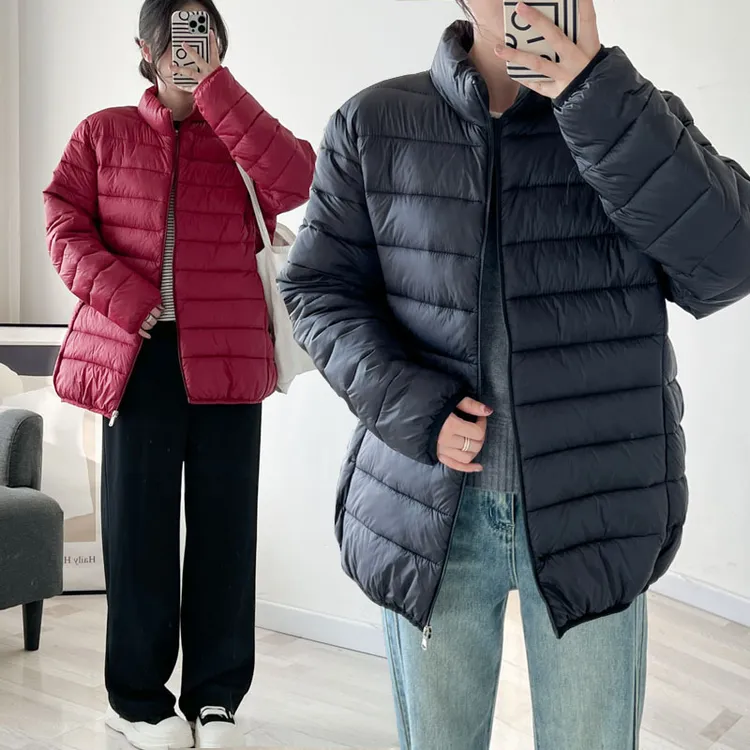 超肥大号轻薄短款棉服冬季立领外套大码胖妈妈300斤可穿休闲