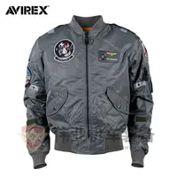 Avirex飞行员夹克捍卫战士骑行服防风防水城市骑行护具防摔机车服