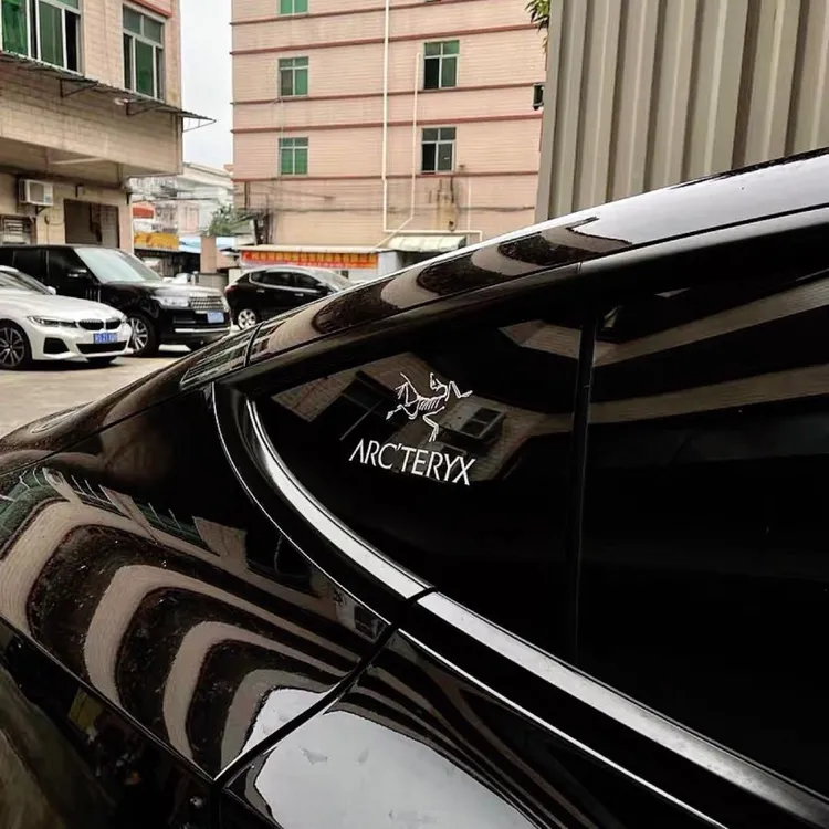 始祖鸟车贴户外防水个性雕刻镂空电动摩托汽车后玻璃个性改装贴纸