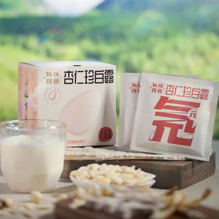 仙味良食杏仁珍白露250g 配料升级 工艺升级