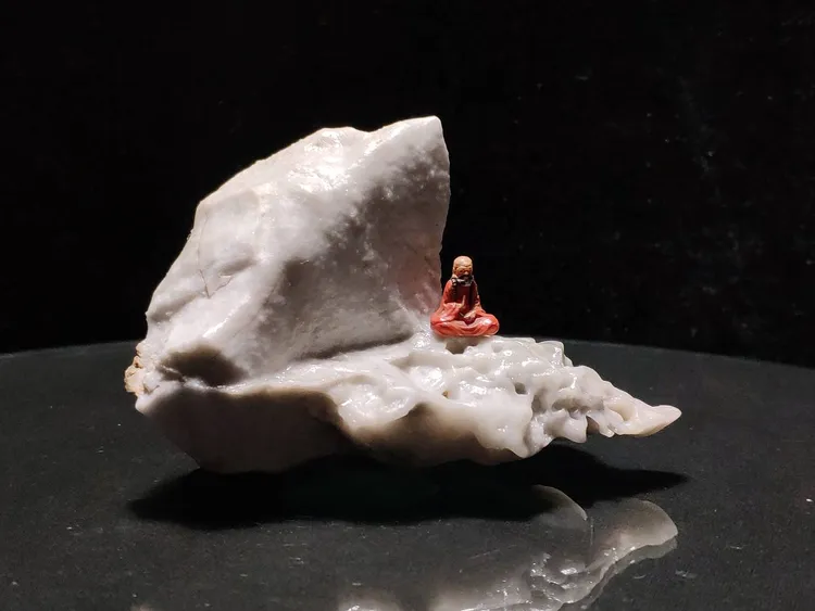 新疆戈壁奇石泥石风凌石象形石