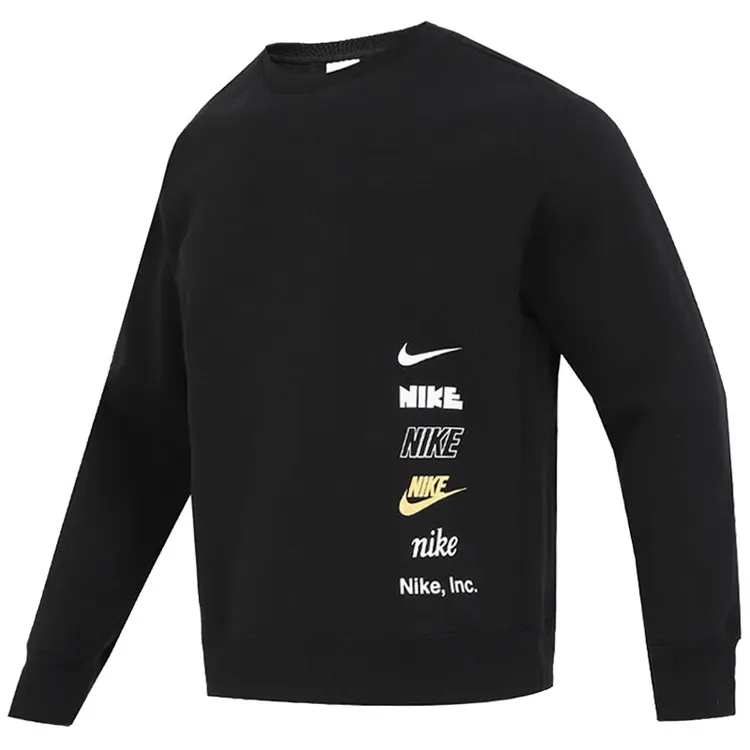 预Nike耐克卫衣男款CLUB圆领长袖训练运动休闲套头衫DX0782-010