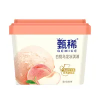 伊利甄稀白桃乌龙冰淇淋 270g