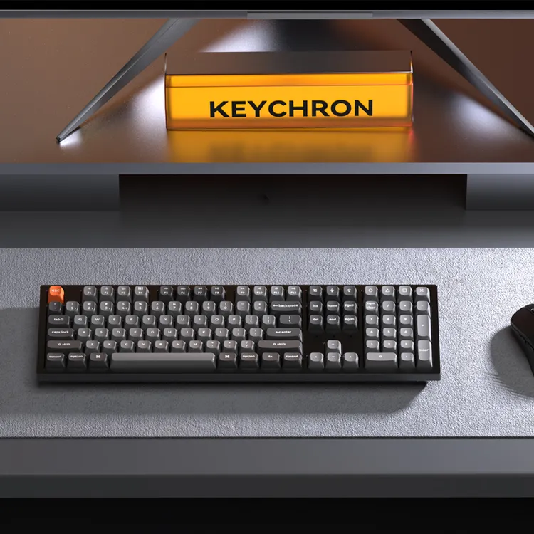 KeychronK10Max三模蓝牙有线机械键盘全尺寸适配mac商务办公游戏