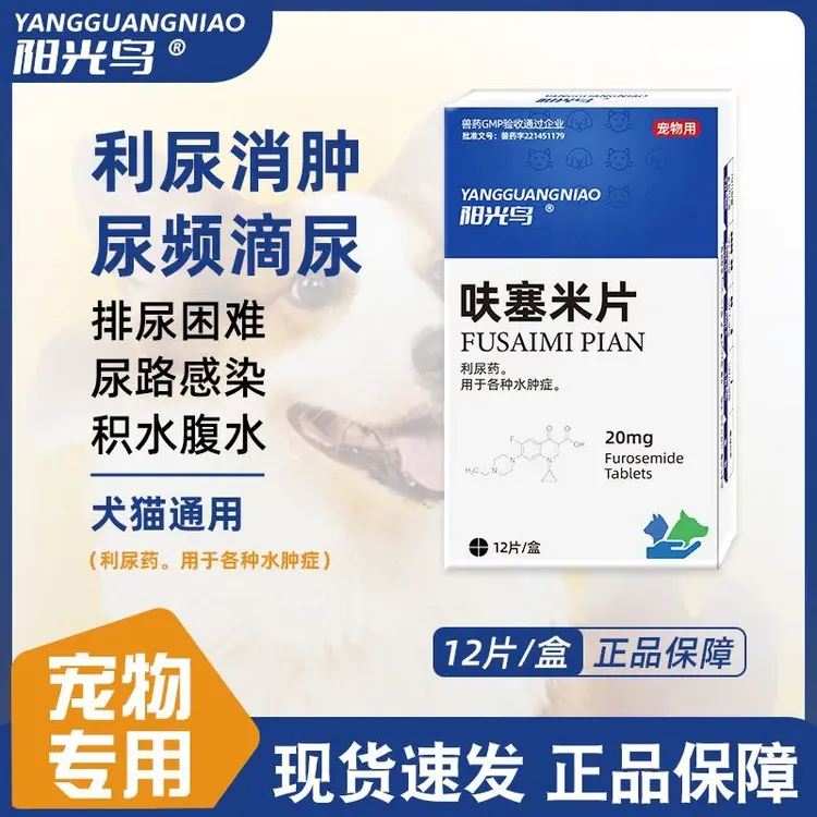 宠物利尿药狗狗猫咪尿路感染尿频尿血尿闭结石尿道炎泌尿系统感染