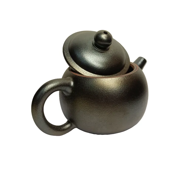 精美精品建水紫陶礼品茶具银灰色品茶壶茶道茶器之美器物之美