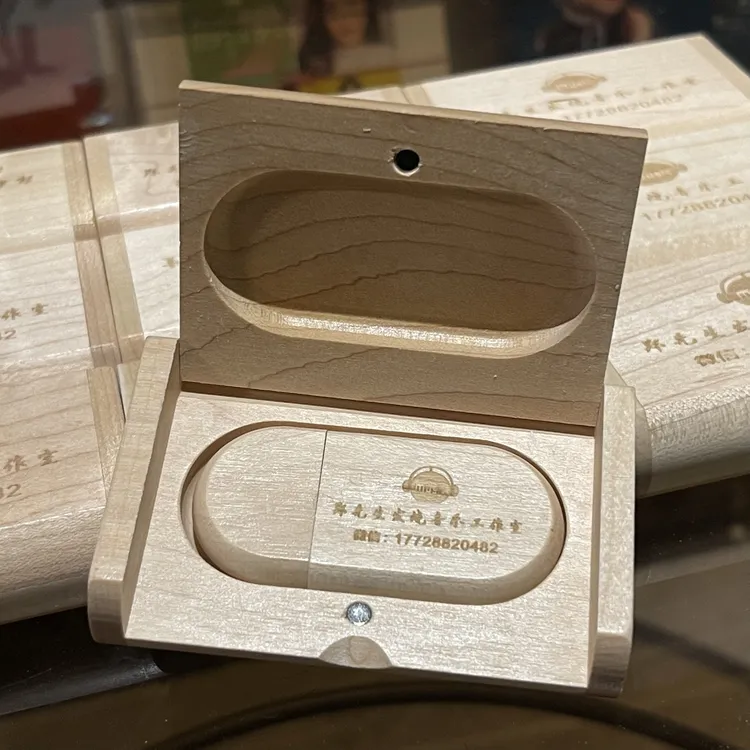 订制木质USB音乐播放器便携式盘32g