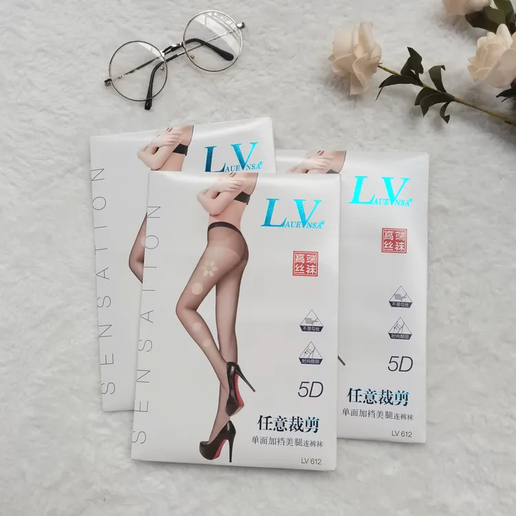 LaueVnsa612任意剪5d超薄高弹美腿防勾光腿神器亲肤细腻LV612女袜