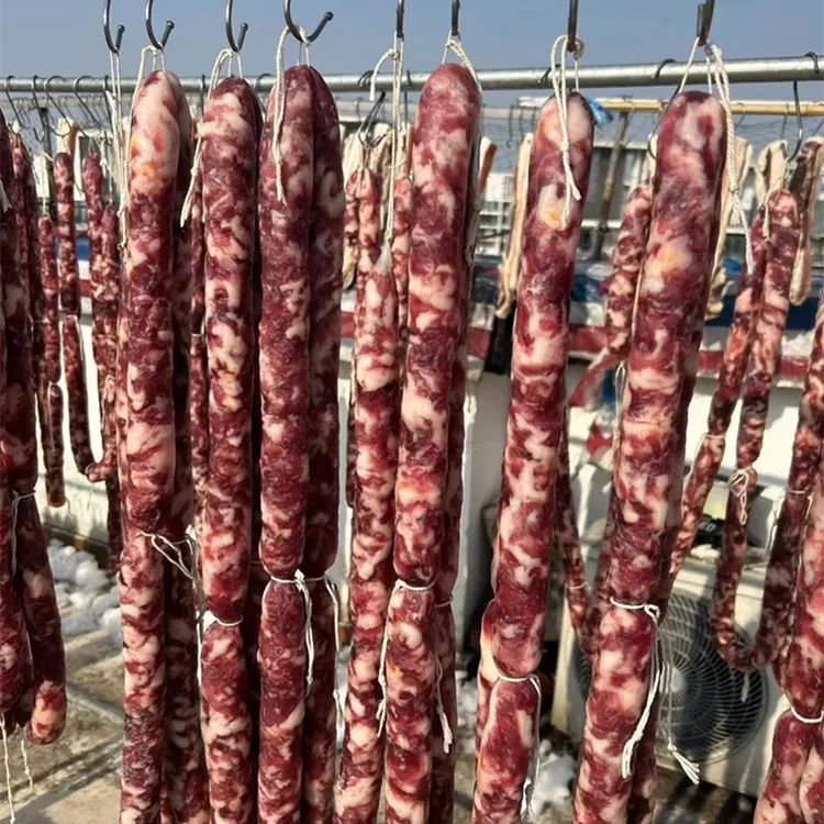 老太君 咸味香肠腊肠安徽特产纯肉灌肠手工香肠1500g