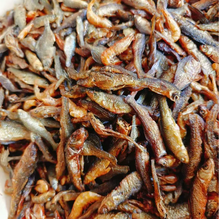 【六老嬷】乡里小鱼小虾苦扁鱼嫩子鱼去内脏 