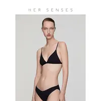 HER SENSES/何识觉醒系列随意裁三角杯文胸套装B001