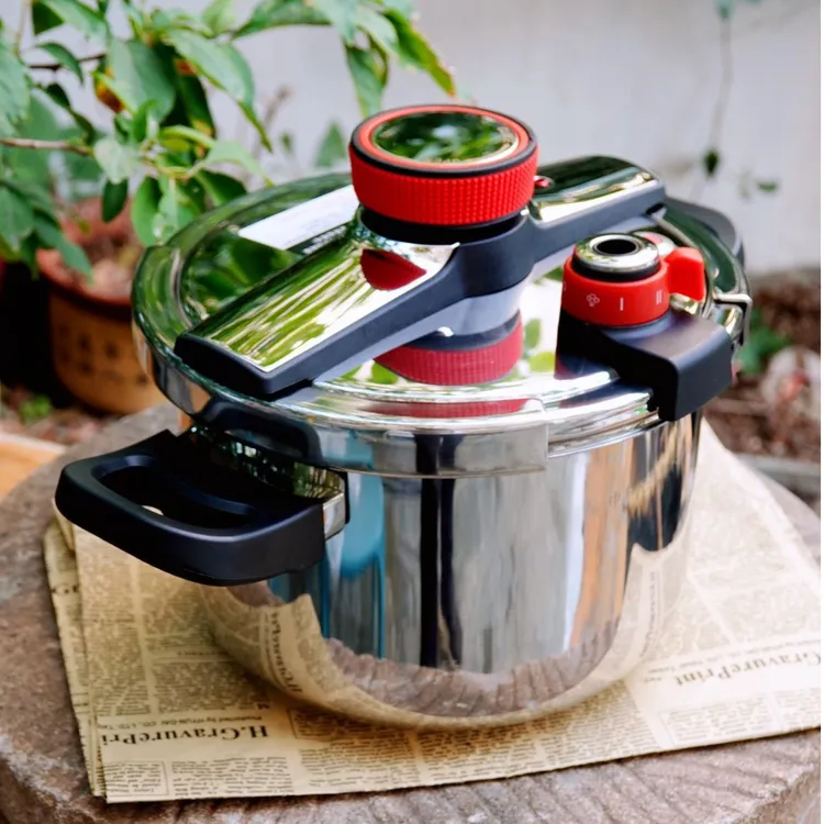 德系防爆304不锈钢高压锅炫动压力锅