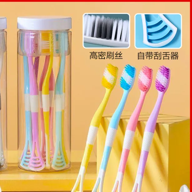 源头实力厂家牙刷软胶刮舌苔多功能刮舌器牙刷